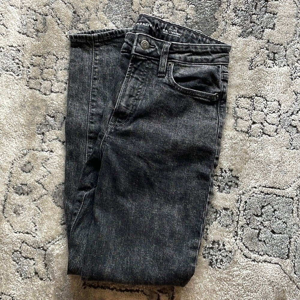 Okay Navy OG Straight Jeans